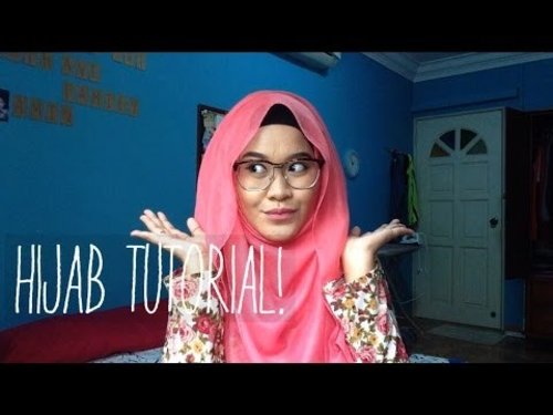 Hijab Tutorial: Hijab with Glasses/Shades! | Farah Amira - YouTube
