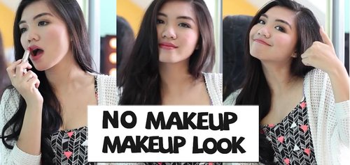 'No Makeup' Makeup Look Tutorial (Natural) | Indonesia - YouTube