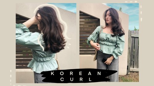 Overnight Korean Wavy Hair with GHD // How To Curl with a Straightener - YouTube