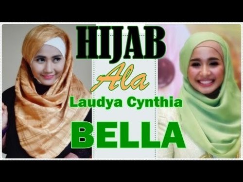 Tutorial Hijab Pashmina Praktis Ala Laudya Cynthia Bella #72 - YouTube