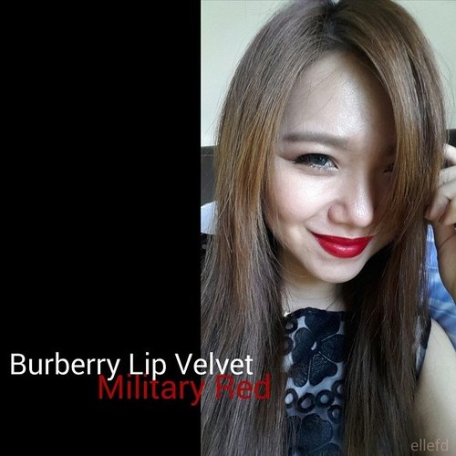  Happy Red with Burberry Lip Velvet in Military Red 😘😗 #MOTD #POTD #LOTD #redlips #nofilter #makeupjunkie #tagsforlikes #statigram #webstagram #t... Read more →