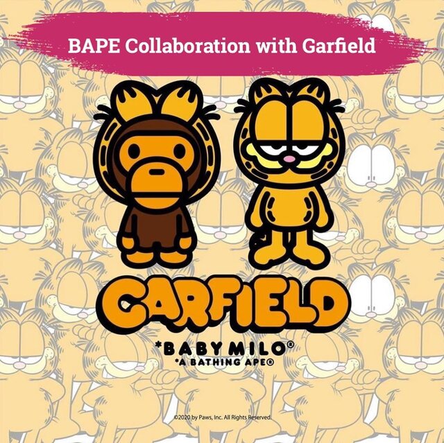 Kali ini Bape berkolaborasi dengan kucing paling popular di dunia, Garfield. Koleksinya meliputi tees, hoodies, cap dan tote bag, cocok untuk daily activitiy nih, Clozetters. Tees dalam ukuran anak-anak juga akan tersedia, lho. Kolaborasi Garfield dengan BAPE akan tersedia pada hari Sabtu, 4 Juli 2020. So, Stay tune!
📷 @bape_japan
#ClozetteID #ClozetteIDCoolJapan #ClozetteXCoolJapan #bape #garfield