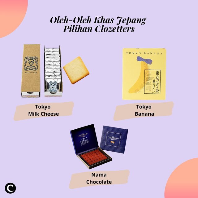 Travelling pasti menjadi bucket list yang akan dilakukan usai pandemi corona berakhir. Jepang menjadi salah satu destinasi favorit untuk dikunjungi, lho! Banyak hal yang menarik dari negeri sakura ini seperti fashion, skin care hingga makanannya. Ngga lengkap kalau pulang ke negara asal tanpa beli oleh-oleh khas Jepang. Ini dia rekomendasi oleh-oleh khas jepang pilihan Clozetters. #ClozetteID #ClozetteIDCoolJapan #ClozetteXCoolJapan #JapanFood