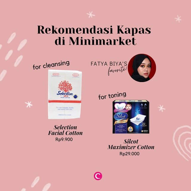 Siapa yang suka menggunakan kapas tebal saat membersihkan wajah dan kapas tipis untuk aplikasi toner? Keduanya juga bisa kita temukan di minimarket terdekat, lho. Favorit beauty influencer @fatyabiya adalah @kapasselection untuk digunakan dengan produk pembersih wajah dan @silcot.id untuk mengaplikasikan toner favorit. Apakah salah satunya juga favorit kamu?.#ClozetteID #ClozetteIDCoolJapan #ClozetteXCoolJapan #kapas #facialcotton #kapasselection #silcotcotton