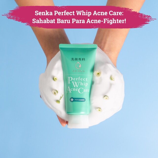 Good news for all acne-fighters out there: Senka Perfect Whip Acne Care siap jadi sahabat baru kamu untuk mengatasi jerawat membandel!😤.Brand perawatan wajah asal Jepang ini baru saja merilis varian baru dari produk dalam lini Perfect Whip Facial Foam, yaitu Perfect Whip Acne Care yang diklaim merupakan pembersih wajah pertama dengan kandungan ekstrak Kyoto Chamomile yang bermanfaat sebagai antibakteri dan antioksidan untuk membantu penyembuhan jerawat lebih cepat..Menggunakan Micro Dense Foam yang merupakan inovasi terbaru penghasil bigger, richer, & denser foam, Senka Perfect Whip Acne Care mampu membersihkan kulit sampai ke dalam pori-pori, lho, Clozetters!.So, siap menjadikan produk terbaru dari Senka ini teman untuk melawan semua jerawatmu?✨.Kamu bisa simak ulasan lengkapnya di-link berikut ini bit.ly/3dULhSi.📷 @senkaindonesia #ClozetteID #ClozetteIDXCoolJapan #ClozetteXCoolJapan