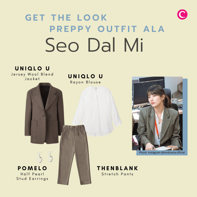 Sekarang menunggu weekend bukan hanya karena hari libur, tetapi juga menunggu kelanjutan cerita Dal Mi dan kawan-kawan. π
β.
βSembari menunggu episode baru drama Korea Start-Up tayang, kita bahas signature outfit Seo Dal Mi a.k.a @skuukzky aja, yuk! Terlihat sering menggunakan blazer, outfit ala Dal Mi ini bisa banget kita pakai di musim hujan seperti sekarang. Not only will make look effortlessly chic, but also warm!
β.
Ngomong-ngomong, kamu tim Do San atau Ji Pyeong? π
β.
β#ClozetteID #StartUp #KoreanDramaStartUp #BaeSuzy #SeoDalMi