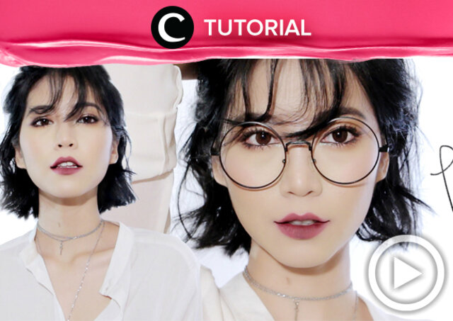Edgy makeup for valentine. See the tutorial here http://bit.ly/2kU0qbl. Video ini di-share kembali oleh Clozetter: @ranialda. Cek Tutorial Updates lainnya pada Tutorial Section.