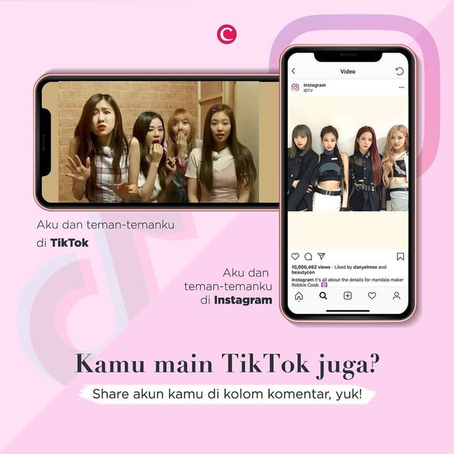 TikTok is really a big deal right now!✨ Mulai dari anak sekolahan, pegawai kantoran, influencer, K-Pop idol, sampai artis papan atas di Hollywood semua demam TikTok!.Bagaimana denganmu, Clozetters? Apa demam TikTok menyerangmu juga? Kalau iya, yuk tulis akun TikTok-mu di kolom komentar! #ClozetteID
