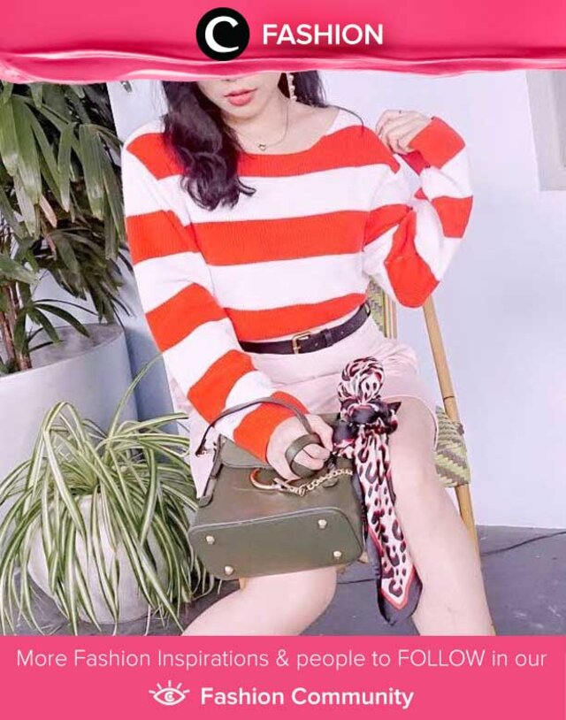 Bosan dengan warna monokrom? Ambil pakaian berwarna cerahmu dan padukan dengan celana atau rok pendek berwarna netral. Simak Fashion Update ala clozetters lainnya hari ini di Fashion Community. Image shared by Clozetter @chelsheaflo. Yuk, share outfit favorit kamu bersama Clozette.
