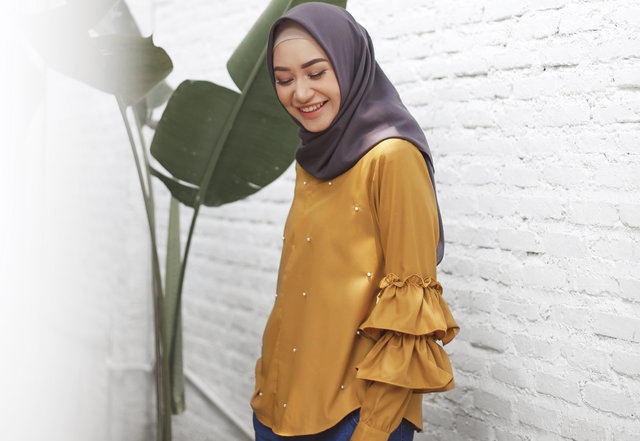Baju Kuning Mustard Cocok Dengan Jilbab Warna Apa | Ide Perpaduan Warna