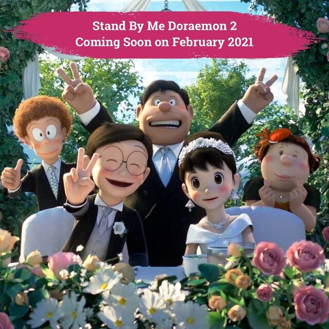 Pecinta film kartun semasa kecil, dikejutkan dengan poster Stand by Me Doraemon 2 yang menampilkan Nobita dan Shizuka dalam balutan busana pengantin. Melihat kelanjutan kisah Doraemon, kucing penjelajah dari masa depan, yang membantu seorang anak kecil bernama Nobita yang menyukai perempuan yang bernama Shizuka, benarkah mereka menikah di film ini? Akan tayang di bioskop mulai Februari 2021, lho Clozetters! Siapa yang nggak sabar nonton film ini?🙋🏻♀️📷 twitter.com#ClozetteID #ClozetteXCoolJapan #ClozetteIDCoolJapan