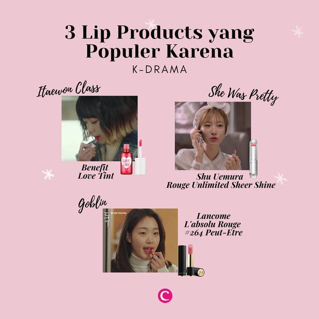 Gaya makeup drama Korea yang khas memang mempunyai banyak penggemar. Enggak heran, begitu ada scene pemeran sedang menggunakan makeup tertentu, biasanya produk tersebut langsung sold out terutama di negara asalnya yaitu Korea Selatan!.Hayo, siapa yang suka penasaran dengan makeup di drama Korea?.#ClozetteID #ClozetteIDCoolJapan #ClozetteXCoolJapan #KDrama #KDramaMakeup #KoreanMakeup #ItaewonClass #Goblin #SheWasPretty #KimGoEun #GoJoonHee #KimDaMi #ShuUemura #Benefit #Lancome
