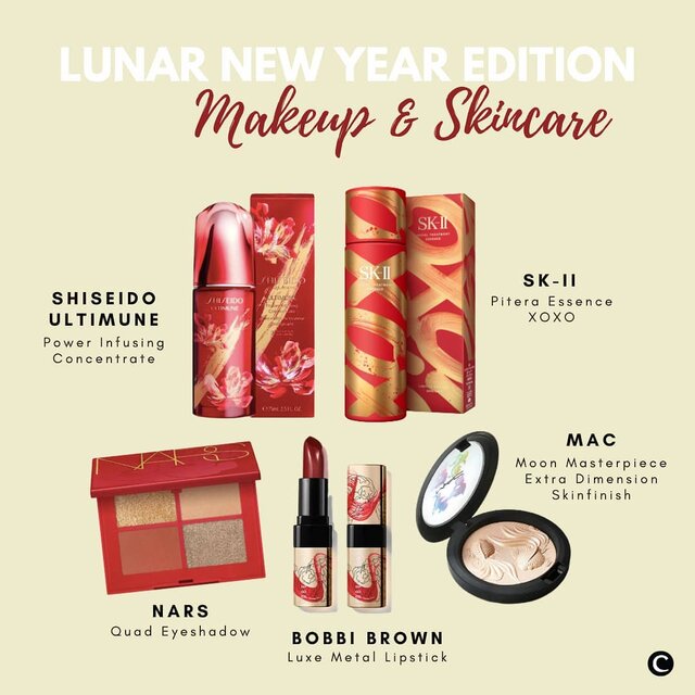 Di tahun baru, produk-produk best seller ini juga tampil nggak kalah menawan dalam balutan limited edition design! Mana yang jadi wishlist kamu?​.​@maccosmeticsid @bobbibrownid @skii @narsissist @shiseido#ClozetteID #ClozetteIDCoolJapan #ClozetteXCoolJapan #LunarNewYear2021