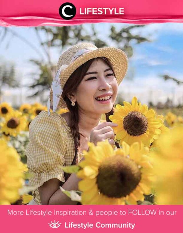 Advice from a sunflower: Be bright, sunny, and positive. Spread seeds of happines. Rise, shine, and hold your head high. Simak Lifestyle Updates ala clozetters lainnya hari ini di Lifestyle Community. Image shared by Clozetter @chikaliu. Yuk, share juga momen favoritmu.