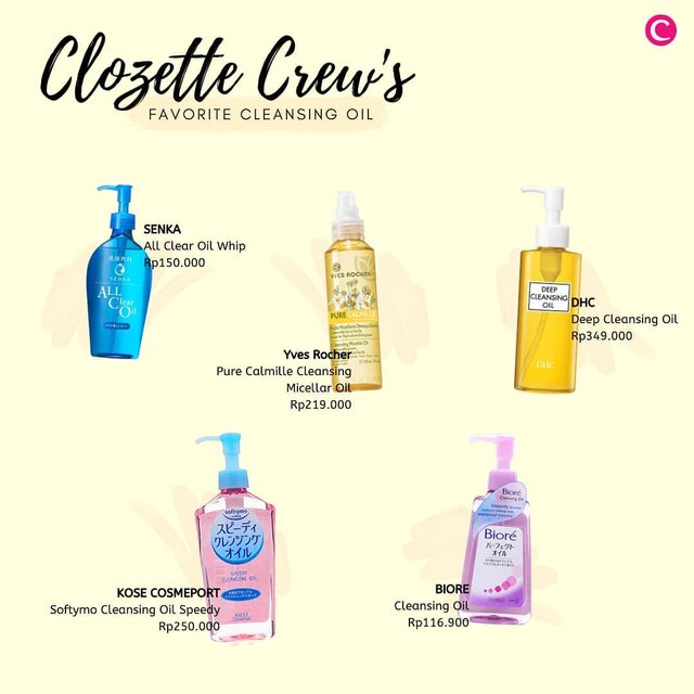 Membersihkan wajah tidak cukup dengan satu step saja, lho, Clozetters! Kamu harus membersihkan wajah minimal dua langkah untuk mendapatkan kulit yang benar-benar bersih. Salah satu produk untuk double cleansing adalah cleansing oil. Berikut cleansing oil favorit pilihan Clozette Crew..Apa cleansing oil kegemaranmu, Clozetters? Tulis di kolom komentar, ya! #ClozetteID #ClozetteIDCoolJapan #ClozetteXCoolJapan