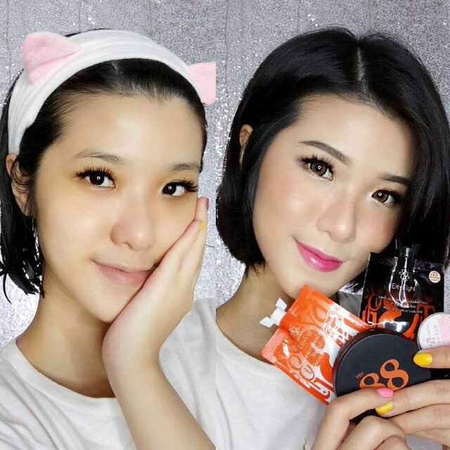 Before - After using @ver88official.id products π
.
Products :
- EityEight Dewy Face Glow
- EityEight Liquid Foundation No. 23
- Ver. 88 Bounce Up Pact
- 88 Glam Rock Mascara
- 88 Waterproof Eyebrow Pencil
- @Prettywhite_official Natural Care Lip Balm
.
Dari semuanya aku paling suka sama Foundie & highlighternya. Foundienya ringan tapi cover banget! A little goes a long way. Undertonenya juga yellow jadi masuk ke kulit aku π
Kalau highlighternya aku no comment lagi deh bagus banget! Bikin healthy glow gitu SUPER LUV!!! β€β€β€
.
.
.
.
.
.
.
.
#ivgbeauty #indobeautygram #makeuptutorial #makeup #wakeupandmakeup #undiscovered_muas #indobeautyblogger #beautybloggerindonesia @tampilcantik #tampilcantik #ClozetteID #ibv #tutorialmakeup #ragamkecantikan @ragam_kecantikan #inspirasicantikmu @zonamakeup.id