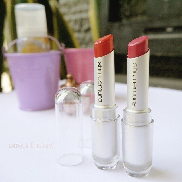 #GangnamPink β #GangnamOrangethe duo gangnam π#ShuUemura Rouge Unlimited Supreme Matte Lipstick M PK376 β M OR570#γ·γ₯γ¦γ¦γ¨γ γ© #γ«γΌγΈγ₯ #γ‘γ€γ― #makeupjunkie #clozetteid #clozettedaily #femaledaily #beautyaddict