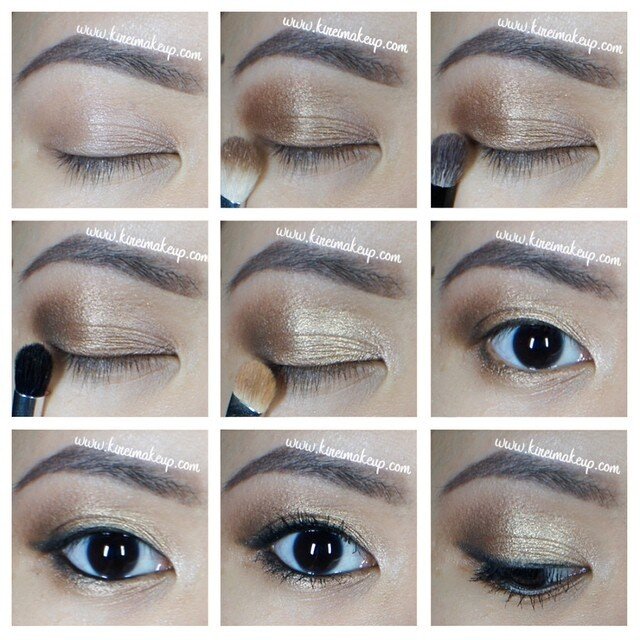 Hey heeey!!!! Happy Monday everyone! My tutorial this week as requested by @chocosammiee :) a golden/bronze smoky eyes for daytime look! Eyes - @urbandecaycosmetics naked paletteBrows - @anastasiabeverlyhills brow wiz in medium ash and brunetteLashes - @makeupforeverofficial aqua smoky lashLink is on my profile ——————————————————#clozetteid #kireimakeup #vegas_nay #anastasiabeverlyhills #makeup #eotd #mua #makeupartist #tutorial #beautyblog #beautyblogger #indonesian #indonesianblogger #auroramakeup #beautyshareit #picturemeetsbeauty #wakeupandmakeup #stepbystep #makeupjunkie #makeupaddict #universodamaquiagem_official #caprissmakeup#desimakeup