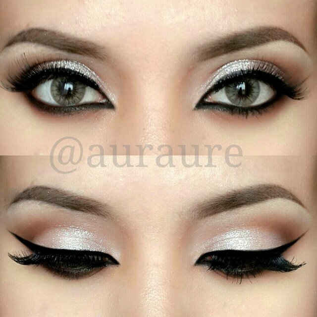 Makeup of the day featuring. DESIO eyes Sensual Beauty Lenses in "Caramel Brown" // all shadows are from Anastasia Beverly Hills Lavish Palette. // Brows are from Anastasia Brow wiz & Brow genius kit . Go to my iinstagram page for more makeup looks @auraure